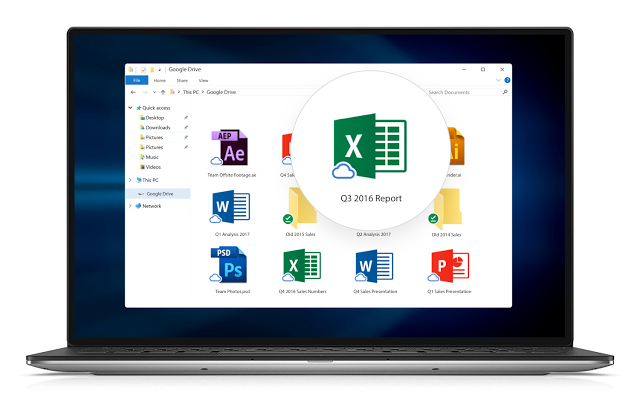 Lançamento do Drive File Stream para todos os clientes de G Suite