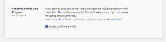 Novidades do Gmail