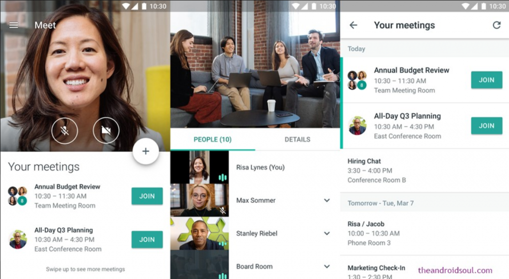 Hangouts Meet: Video conferences from anywhere : Intelligence Partner