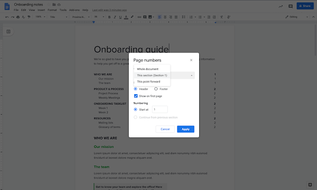 Novedades en Google Docs y Google Sheets