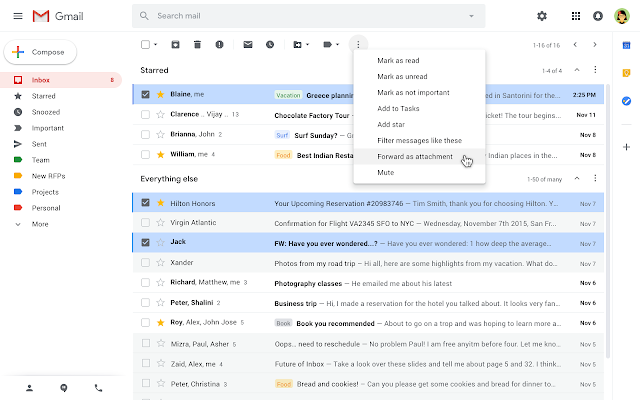 Novedades Gmail