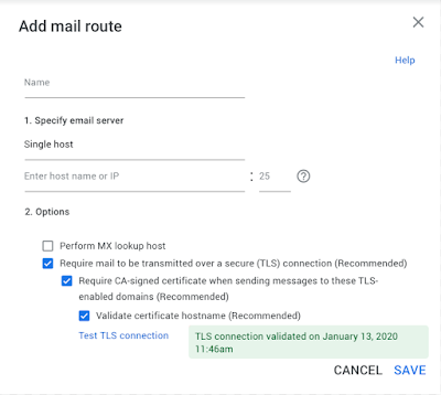Gmail TLS