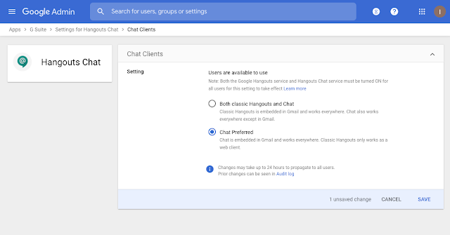 Novidades Google Meet Chat e videochamadas