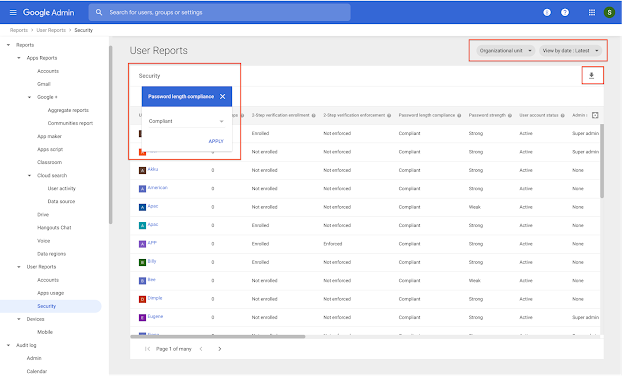 Seguridad G Suite